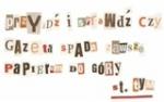Gazeta spada zawsze papierem do góry