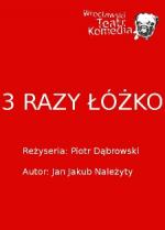 3 razy łóżko